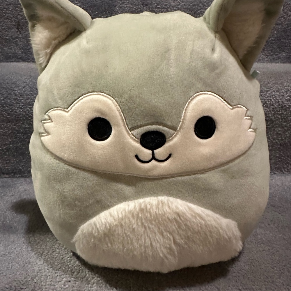 Squishmallows 11" Oakley the Sage Green Wolf Plush Toy